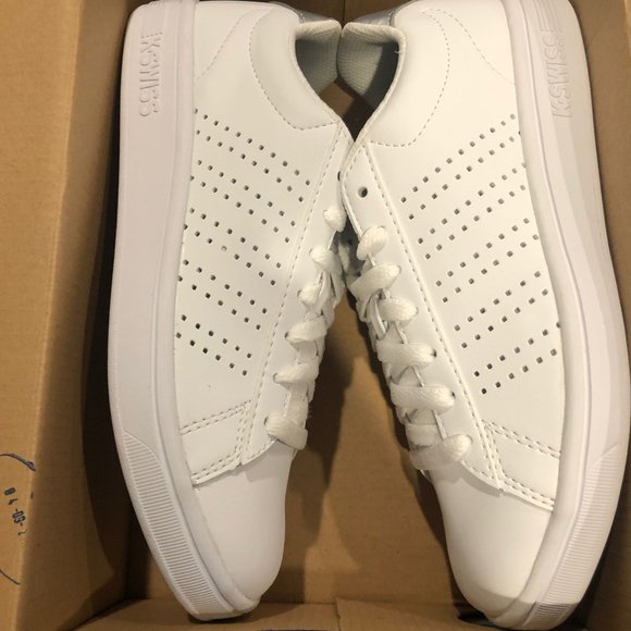 NWB K-Swiss memory foam shoe white COURT CASPER S - Picture 7 of 10